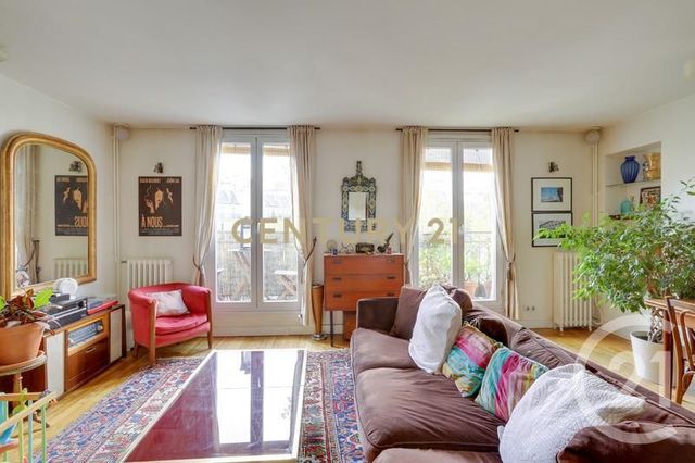 Appartement F3 à vendre - 3 pièces - 72.0 m2 - PARIS - 75018 - ILE-DE-FRANCE - Century 21 Les Abbesses