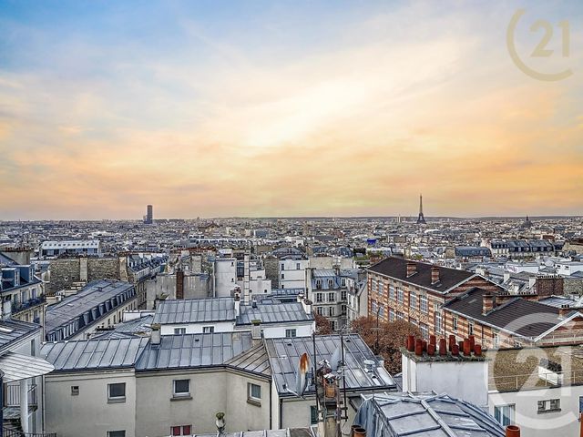 Appartement F1 à vendre - 1 pièce - 10.0 m2 - PARIS - 75018 - ILE-DE-FRANCE - Century 21 Les Abbesses