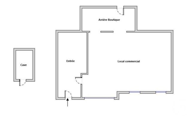Appartement F3 à vendre PARIS