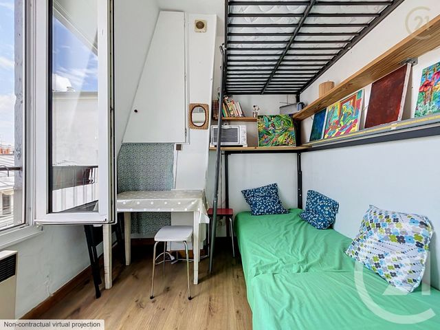 Chambre à vendre - 1 pièce - 6.2 m2 - PARIS - 75017 - ILE-DE-FRANCE - Century 21 Les Abbesses